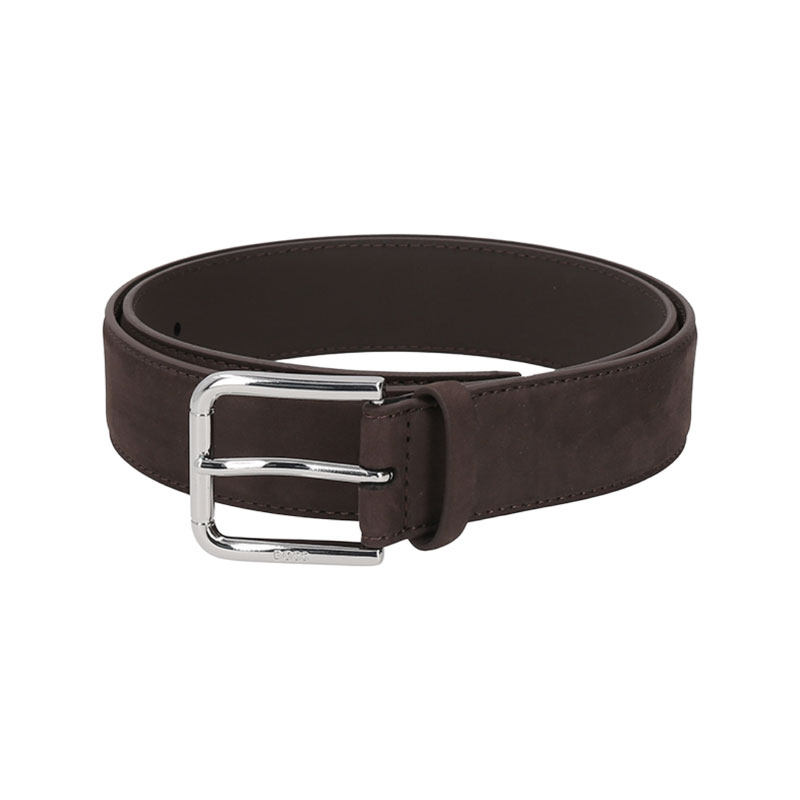 【自营】Hugo Boss 男士不可裁剪针扣式皮带腰带3.5cm 50568639