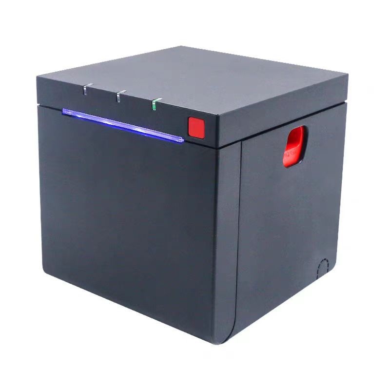 美松-MD80I电影票双色打印机热敏标签打印机带切刀自助终端打印机