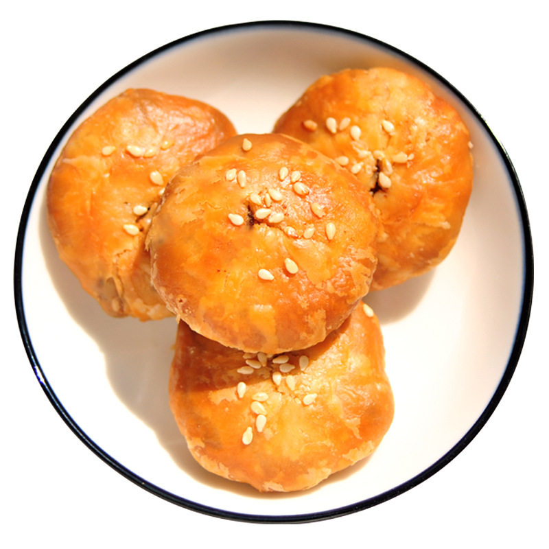 黄山烧饼梅菜扣肉酥饼整箱6包