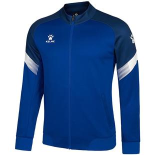 KELME卡尔美外套男春秋款足球训练服定制儿童跑步运动服针织夹克
