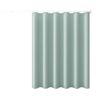 双面防水布帘浴室加厚浴帘防霉隔断帘子卫生间拉帘免打孔门帘窗帘