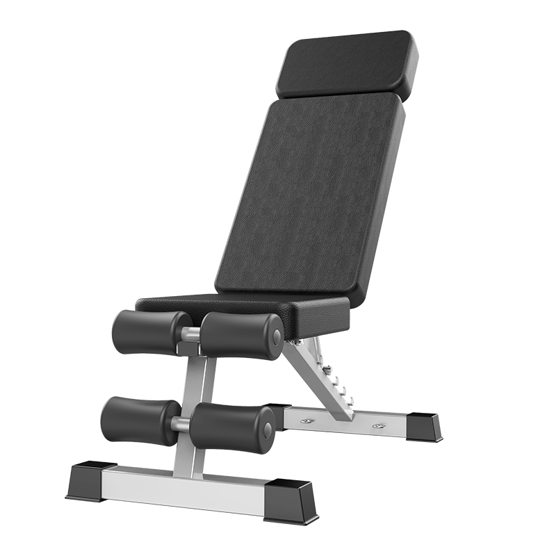 哑铃凳折叠仰卧起坐辅助器健身器材家用椅子多功能锻炼板卧推凳男多图0