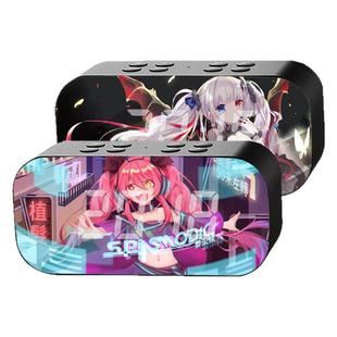 音游phigros鸠德利久住弭儿美穗周边闹钟学生专用听歌插卡音响箱