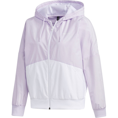 阿迪达斯女子休闲连帽外套