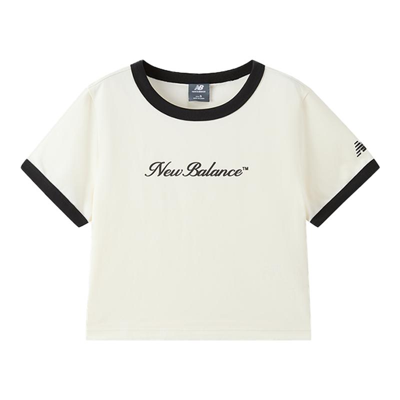 New Balance NB官方正品26新款女款潮流舒适运动短袖T恤WT61350Q