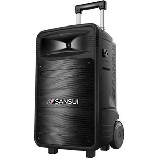 山水TB12户外k歌广场舞音响一体机功率专业唱歌2025新款蓝牙音箱