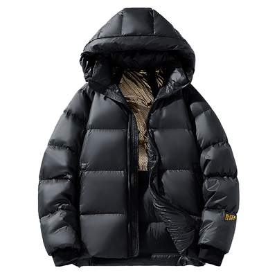 啄木鸟超厚极寒短款高档鹅绒服男