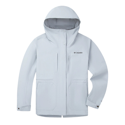 哥伦比亚女防风羽绒三合一冲锋衣