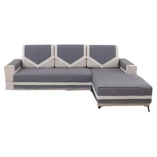 通用棉麻家用防滑三角靠背巾沙发巾扶手巾后背盖布简约现代沙发垫