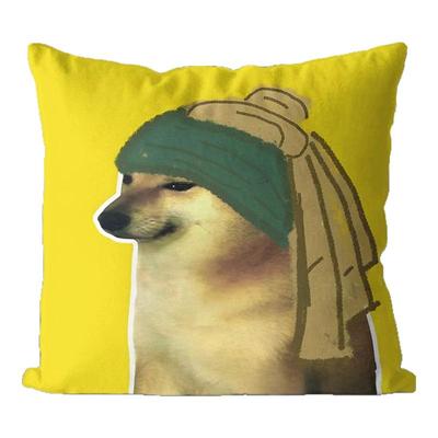 Cheems废柴迷惑柴犬恶搞笑抱枕