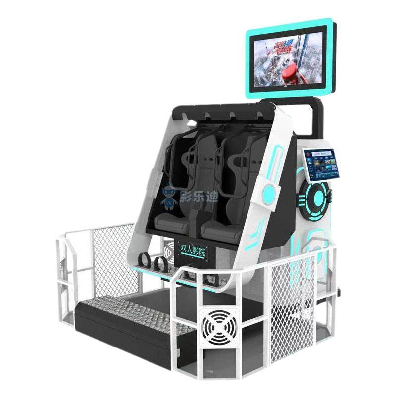 影乐迪VR双人360模拟飞行器