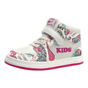 回力童鞋女童冬鞋2025冬季新款中大童运动棉鞋加绒保暖儿童二棉鞋