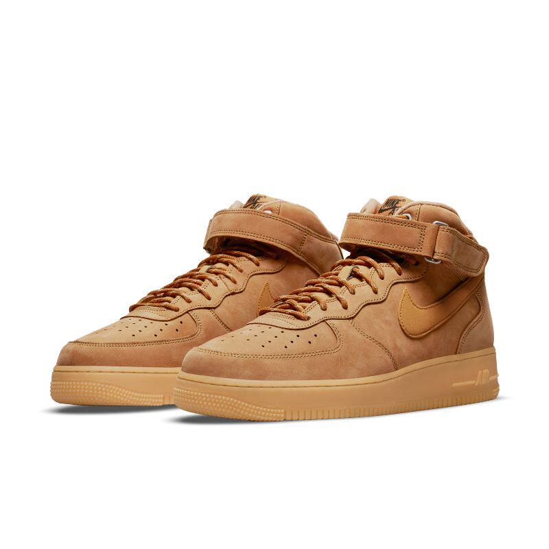 男子板鞋Nike/耐克麦色中空军一