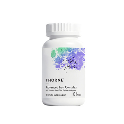 Thorne悦恩活性叶酸补铁胶囊