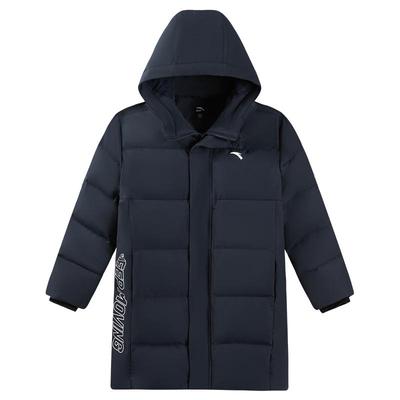 安踏儿童三防中长羽绒服