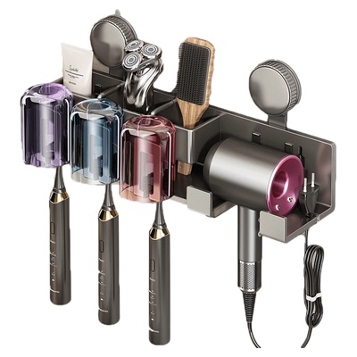 抢！【买一顶三】吸盘牙刷置物架