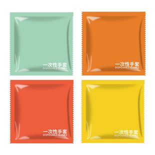 不二猫一次性手套独立包装加厚食品级单独餐饮外卖商用批发