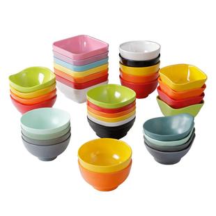 祥源美密胺小碗商用塑料汤碗饭碗小碗菜餐具麻辣烫火锅蘸料调料碗