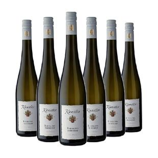 昆斯特勒雷司令半甜白葡萄酒750ml*6瓶德国莱茵高原瓶进口