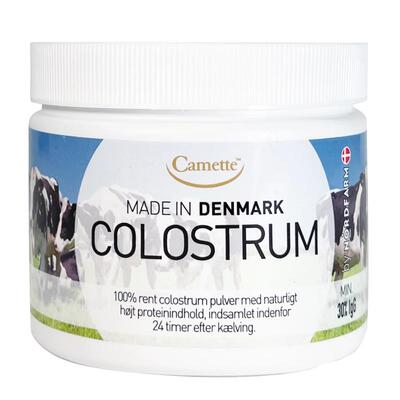 camette牛初乳粉丹麦进口高含量igg天然免疫球蛋白儿童孕妇100g