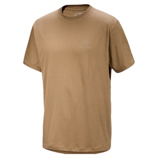 ARC'TERYX始祖鸟 KRAGG SL COTTON BIRD WORD 男子 棉质短袖T恤