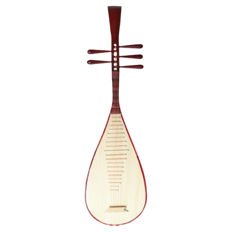 实木道具日本唐朝五弦琵琶仿真古代乐器雅乐正仓院展览拍照摄影汉
