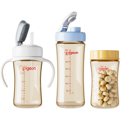 适配贝亲奶瓶盖二代三改造直饮杯盖转换吸管水杯盖密封盖奶瓶盖子