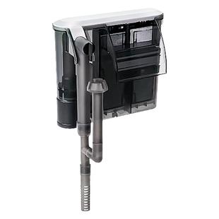 鱼缸过滤器循环水泵制氧一体机三合一净水增氧小型瀑布式壁挂泵