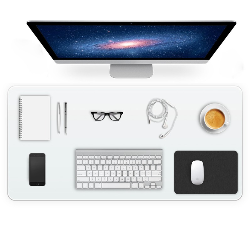 透明磨砂软玻璃办公桌垫学生课桌圆角防水磨边垫桌布无味防污批发