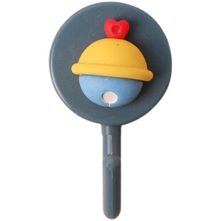 卡通挂钩强力粘胶钩子无痕可爱贴钩免打孔墙面粘钩门后钥匙女粘贴