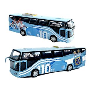 【官方正版】阿根廷国家队｜球员大巴车模型梅西足球迷世界杯周边