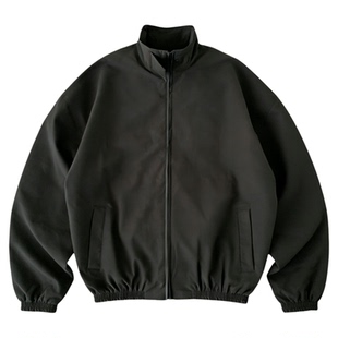 INKNOTS春季短宽cleanfit夹克男女宽松立领防风拉链外套运动套装