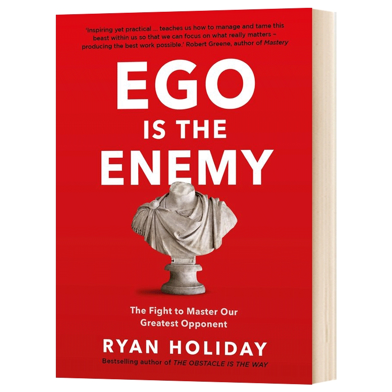 自控 自我是敌人 英文原版  Ego is the Enemy 英文版 进口英语书籍