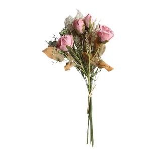 仿真花ins拍照装饰摆件向日葵郁金香玫瑰花手捧花摄影写真馆道具