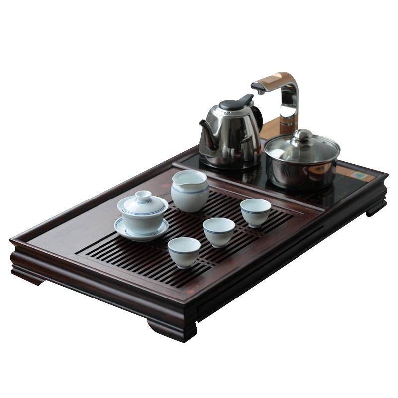 祥福竹制功夫茶套装家用简约茶盘