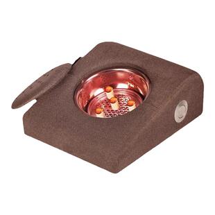 艾灸盒坐熏蒸仪斜坡蒲团坐灸凳子家用坐垫肚子腹部随身灸宫寒妇科