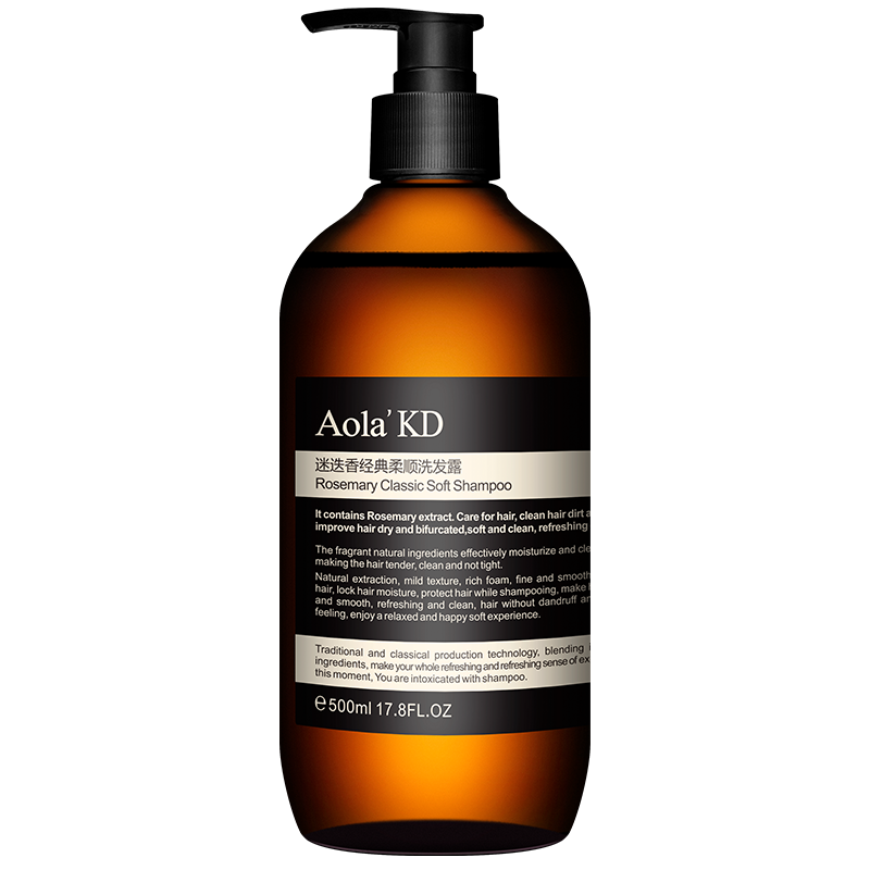 【傲来国】迷迭香柔顺洗发水500ml*3