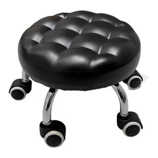 万向轮小凳子带轮子滚轮儿童学步圆美缝家用矮凳椅子实用型小板凳