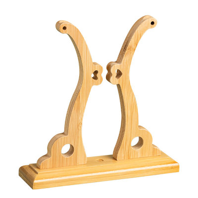 实木楠竹折扇架托陈列架