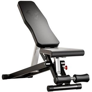 疯拿铁卧推哑铃凳家用折叠健身训练椅牧师凳仰卧起坐多功能商用椅