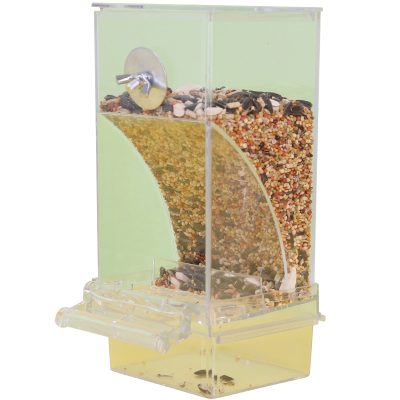 哈鸟防撒防溅自动喂食器