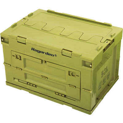 诺歌花园户外露营收纳箱折叠箱大容量超大野营箱桌一体侧面开口箱