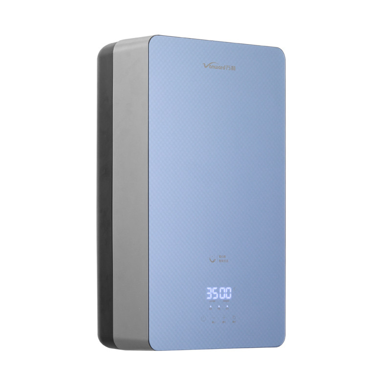 万和5.5KW即热式双模速热双胆智能变频恒温电热水器A3-S55