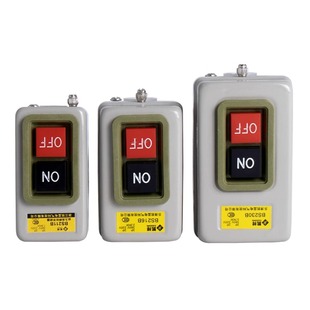 BS211B/216B/230B动力控制按钮开关三相电机启动按钮押压扣开关