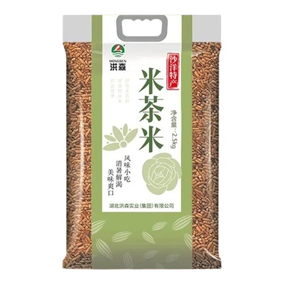 洪森米茶米湖北特产沙洋米茶香米茶糙米茶代餐解腻刮油粥泡水5斤