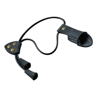 蒙古传统弓箭射箭撒放保护用具护指 拇指套 加厚柔韧头层牛皮扳指