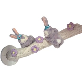 空调管子装饰遮挡下水管道改造美化厨房燃气天然气管遮丑创意麻绳