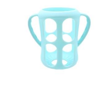 适配飞利浦新安怡原生态顺畅防摔保护奶瓶PP把手柄宽口玻璃硅胶套