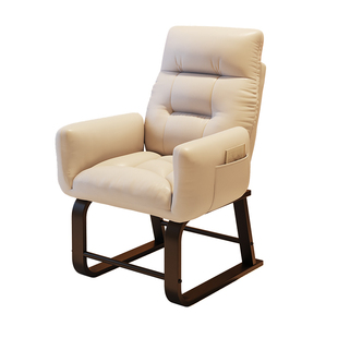 懒人躺椅午休可躺可睡单人沙发椅两用办公午睡床靠背折叠电脑椅子