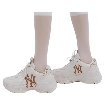 官方男女情侣时尚老花老爹鞋MLB